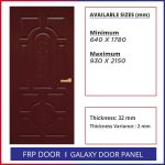 FRP DOOR-GAXARY DOOR PANEL