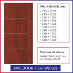 SKF WPC DOOR WD-003